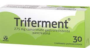 Afecțiuni gastro-intestinale - Triferment 275mg, 30 comprimate, Biofarm, farmaciamare.ro