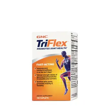 Oase, mușchi și articulații - Triflex Fast Acting, 120 tablete, GNC, farmaciamare.ro