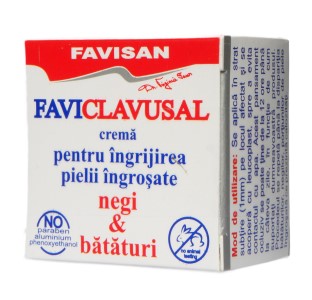 Veruci, bataturi - Unguent pentru bataturi si negi Clavusal, 10 ml, Favisan, farmaciamare.ro