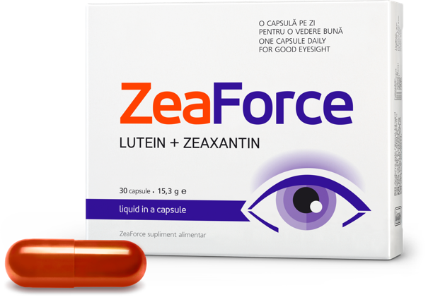 Oftalmice - ZeaForce, 30 capsule, Vitaslim, farmaciamare.ro