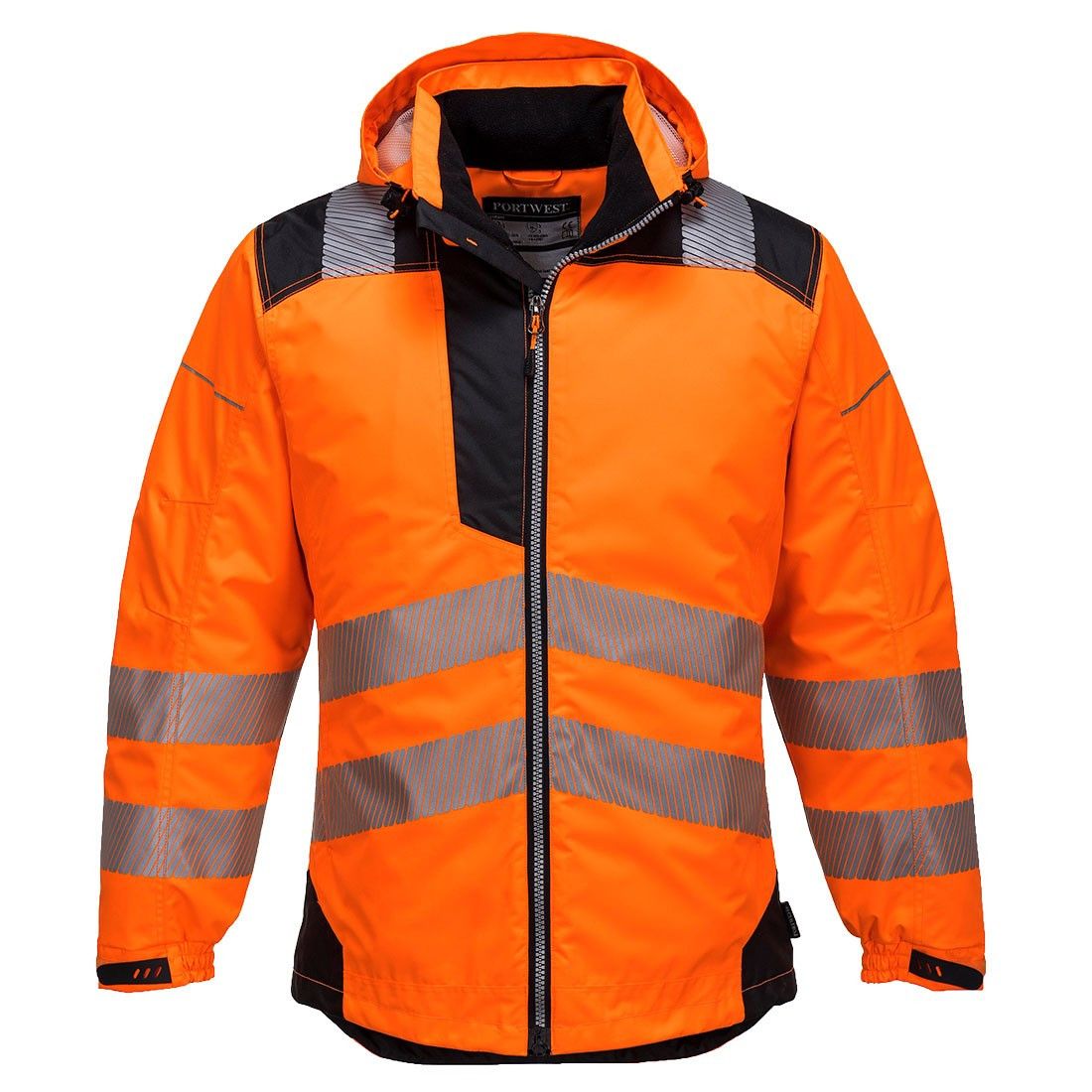 Jacheta de protectie de Ploaie Vision Hi-Vis reflectorizant portocalie T400 M
