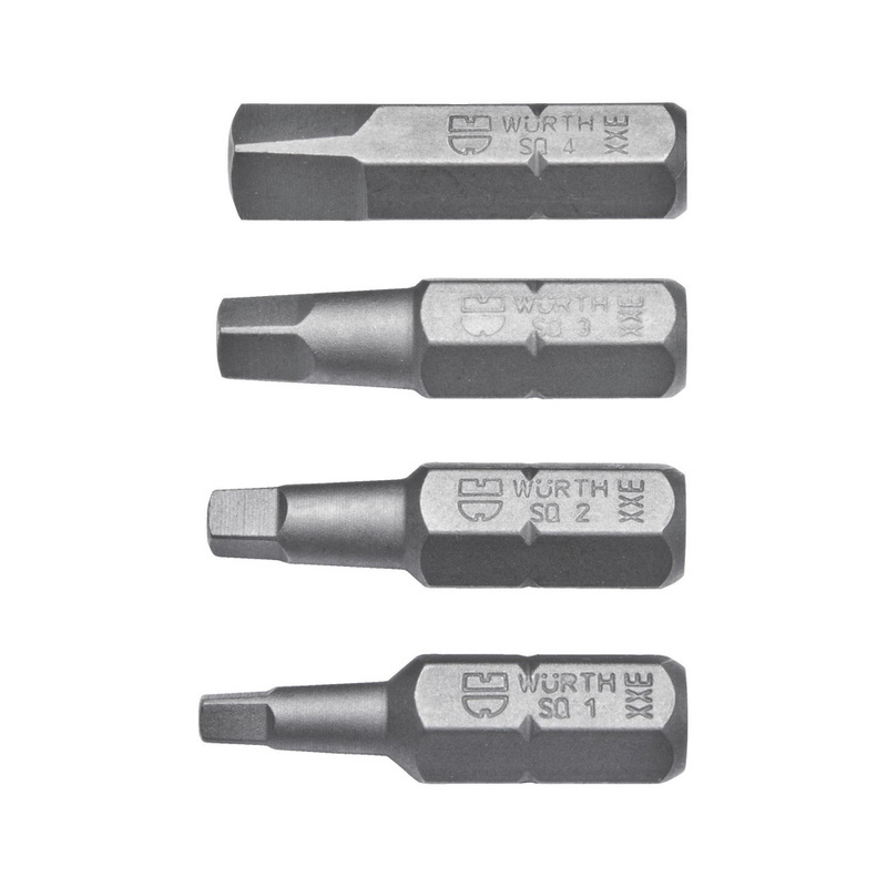 Set de 4 biti SQ patrati