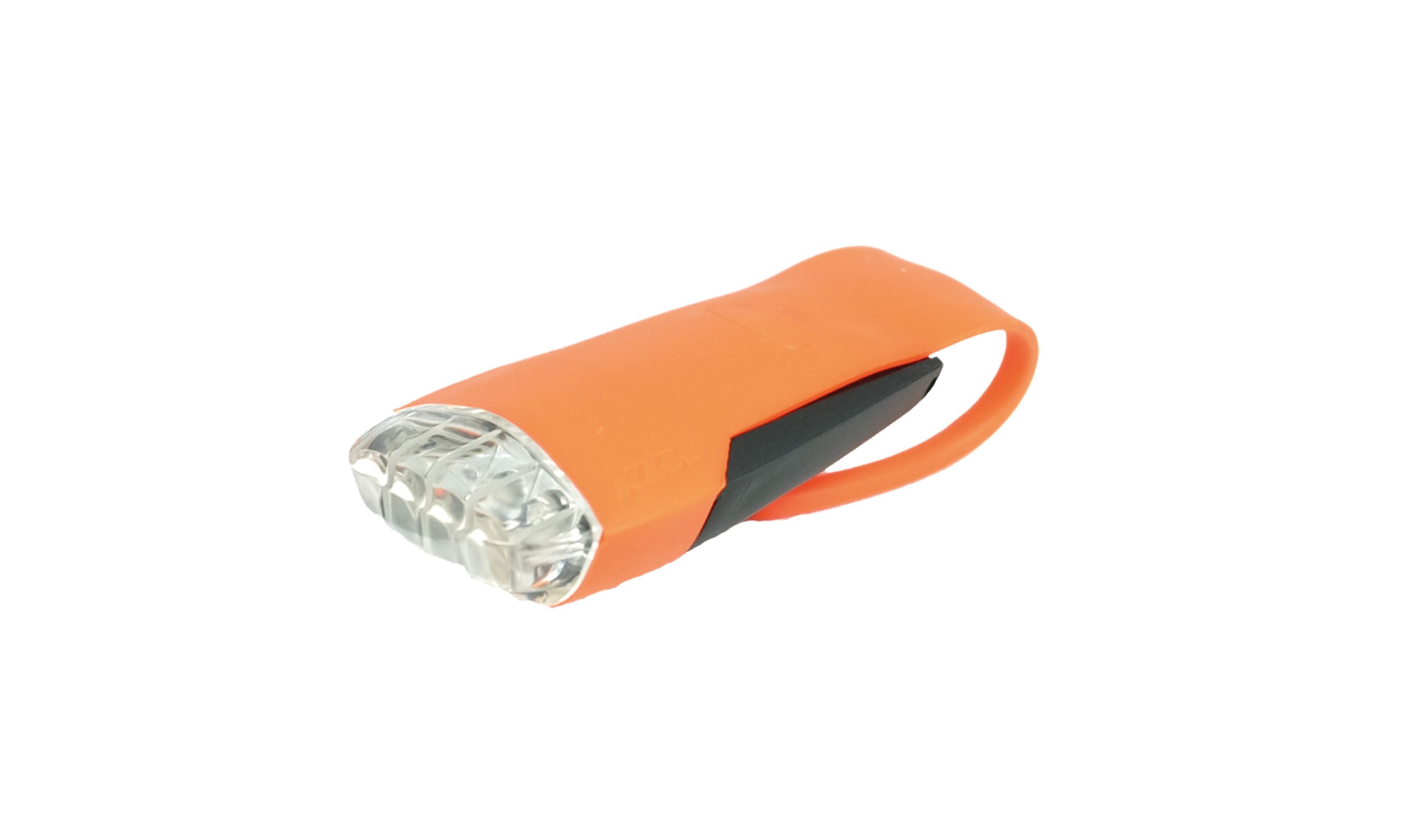 LED Silicon USB portocaliu fata KTM portocaliu