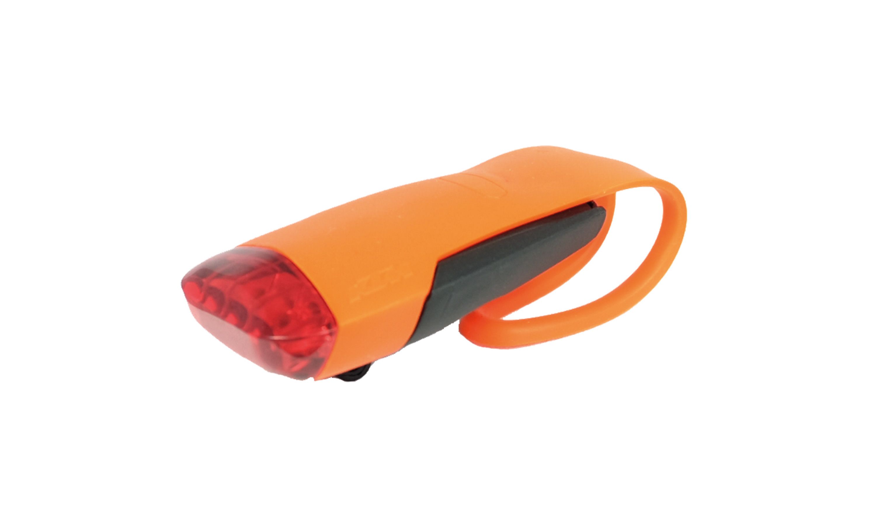 LED Silicon USB portocaliu spate KTM portocaliu