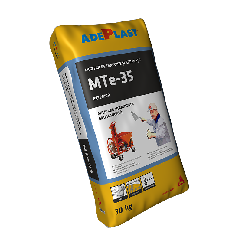 Mortar de tencuiala la exterior Adeplast MTe-35 30KG
