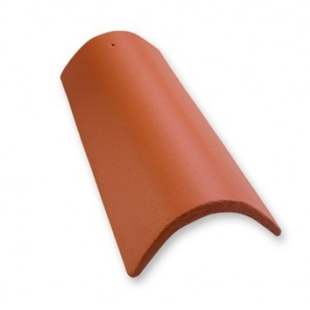 Tigla de beton coama Nova rosu oxid 400 x 230 mm